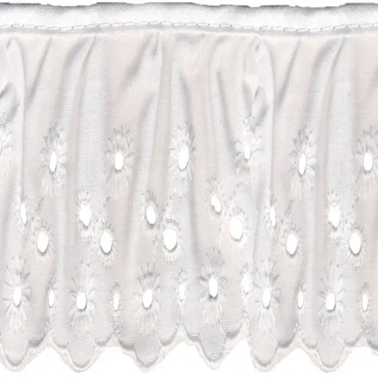 Simplicity Floral Eyelet 2-5/8"X10yd-White {2}