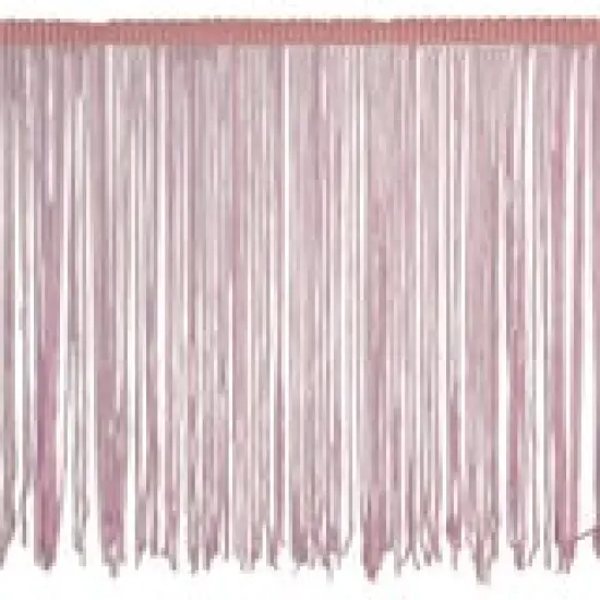 Belagio Chainette Fringe, 6" Wide, Pink, 10-Yard Bolt {1}