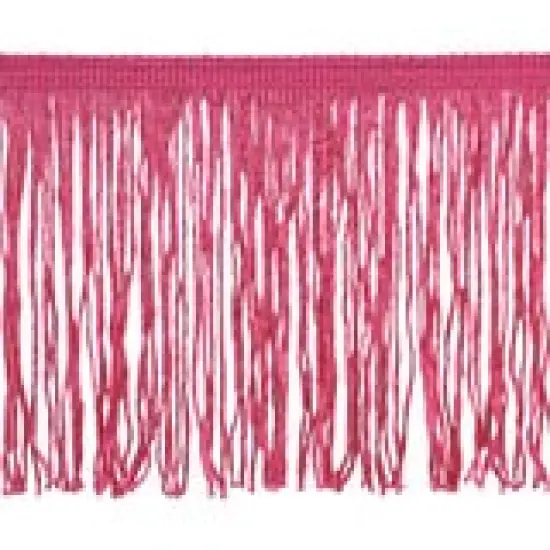 Belagio Chainette Fringe, 4" Wide, 10-Yard Bolt, Hot Pink {1}