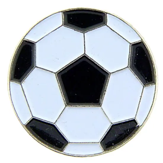 Soccer Ball Pin 1" {1}
