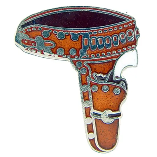 Western Gunbelt Pin 1" {1}