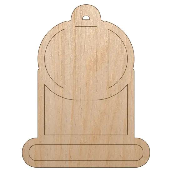 Hiking Hiker Camping Backpack Unfinished Wood Shape Piece Cutout for DIY Craft Projects {7}