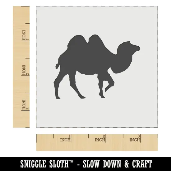 Camel Solid Wall Cookie DIY Craft Reusable Stencil {5}