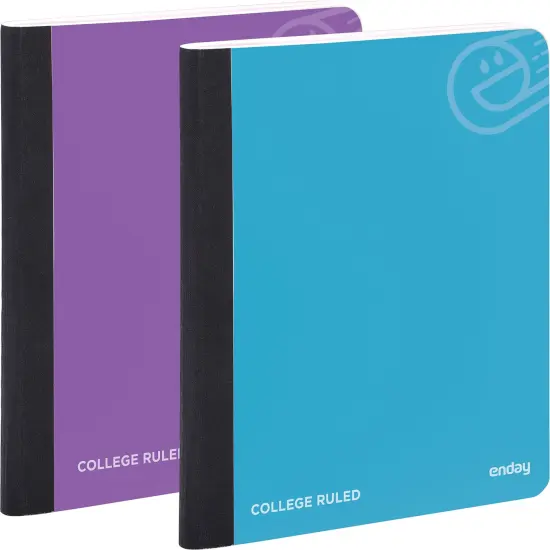 Enday C/R 100 Ct. Composition Book Blue {4}