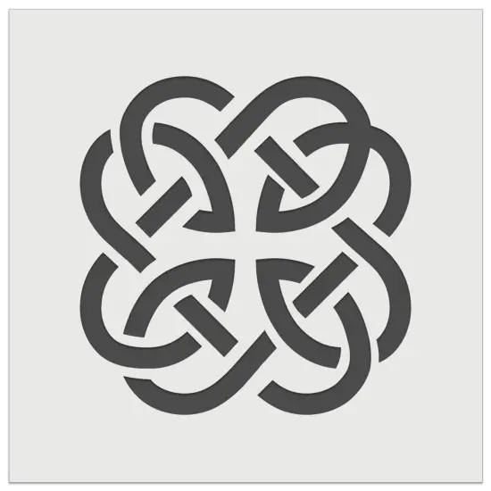 Clover Irish Celtic Knot Wall Cookie DIY Craft Reusable Stencil {2}
