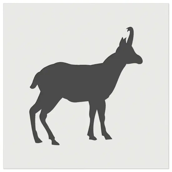 Goat Right Facing Solid Wall Cookie DIY Craft Reusable Stencil {7}