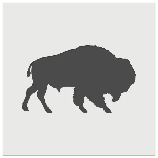 American Buffalo Bison Solid Wall Cookie DIY Craft Reusable Stencil {2}