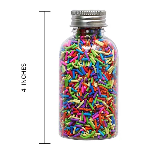 Buttons Galore Bright Colors Polymer Clay Sprinkles Embellishments for DIY Crafts Slime Nail Art 100 Grams {3}