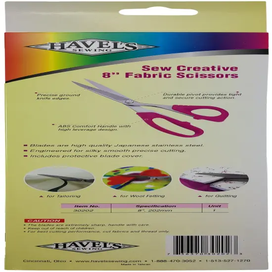 Havel's Sew Creative Quilting/Sewing Fabric Scissors-8" {3}