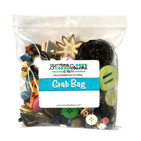 Buttons Galore Great Grab Bag with Craft and Sewing Buttons - 10 oz - 200 Buttons {2}