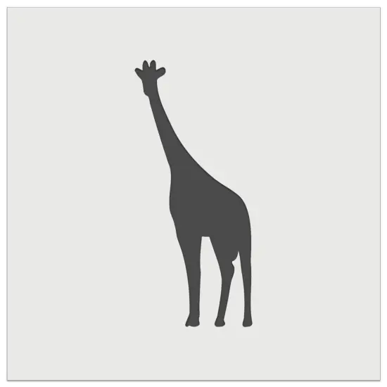 Giraffe Standing Solid Wall Cookie DIY Craft Reusable Stencil {7}