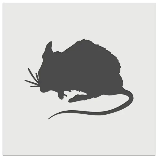 Mouse Solid Wall Cookie DIY Craft Reusable Stencil {7}