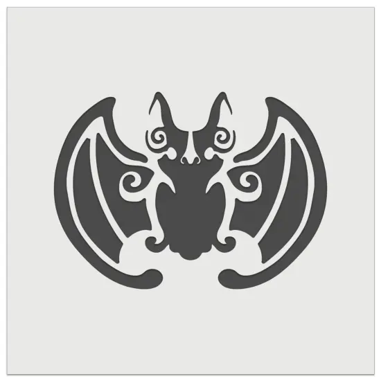 Chinese Lucky Bat Symbol of Good Fortune Wall Cookie DIY Craft Reusable Stencil {7}