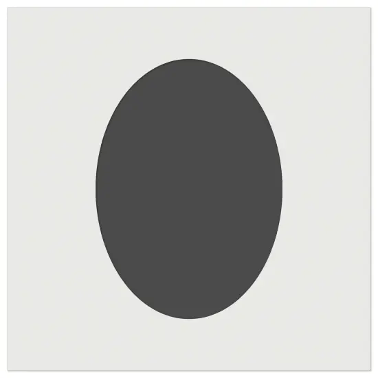 Oval Solid Wall Cookie DIY Craft Reusable Stencil {7}