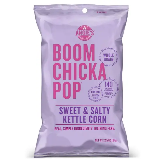 BOOMCHICKAPOP Sweet & Salty Kettle Corn Popcorn, 2.25 Ounce (Case of 12) {1}
