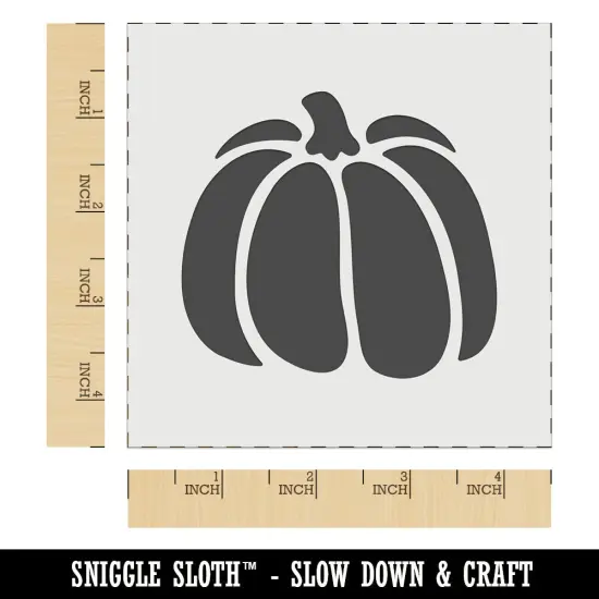 Pumpkin Garden Fall Harvest Fruit Wall Cookie DIY Craft Reusable Stencil {7}