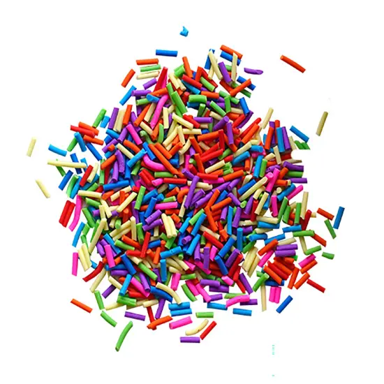 Buttons Galore Bright Colors Polymer Clay Sprinkles Embellishments for DIY Crafts Slime Nail Art 100 Grams {2}