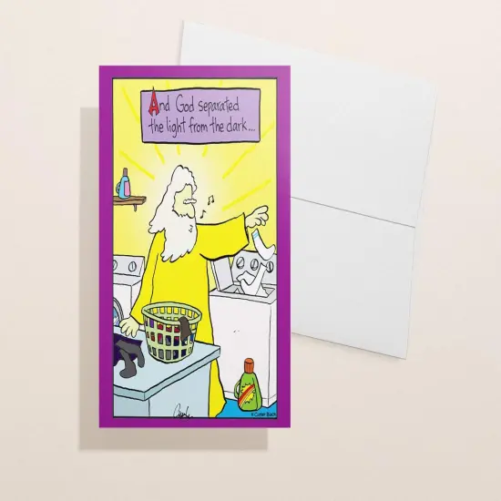 Funny Christian Note Cards | Christmas Cards | Set of 12 or 24 Eco-Friendly Greeting Cards {3}