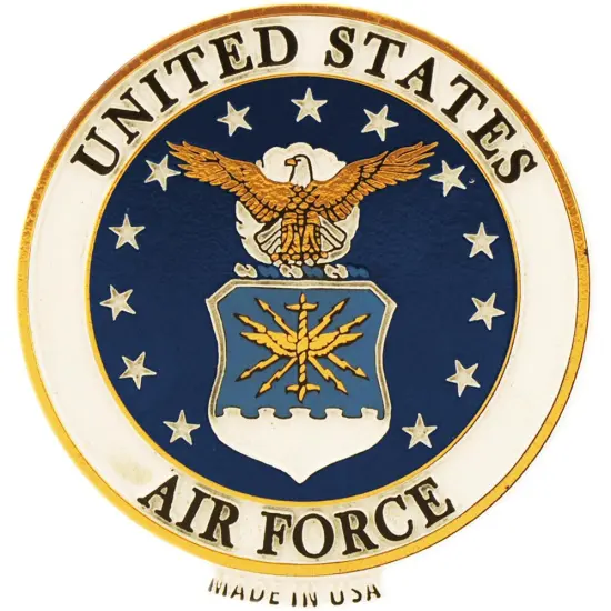 U.S. Air Force Logo Refrigerator Magnet 3" {1}