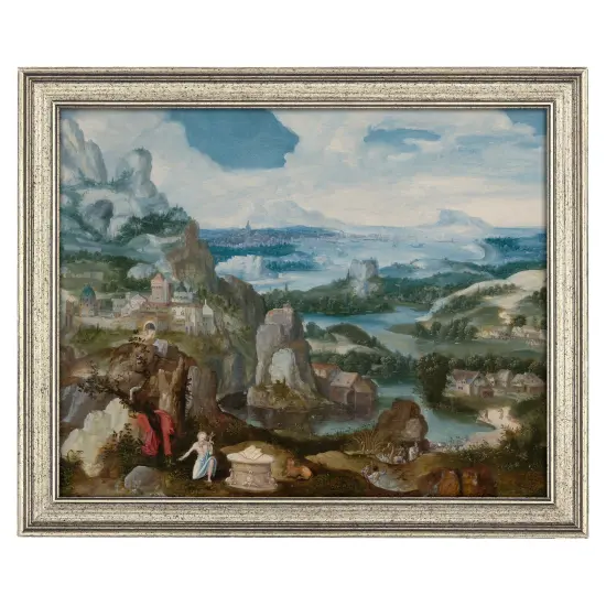 Museum Collection Piccadilly Artist Vintage Single Picture Frame for 1/2" Canvas, Paper and Panels, Museum Quality Wooden Antique Frame, does not include glass or backing {5}