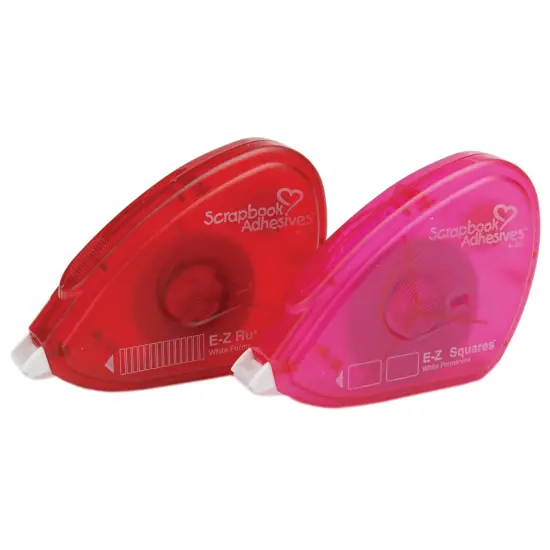 Scrapbook Adhesives E-Z Dispensers 2/Pkg-Squares & Runner {2}