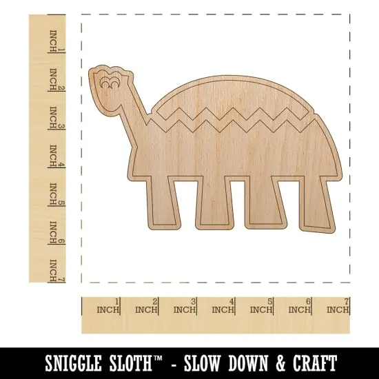 Totally Turtle Unfinished Wood Shape Piece Cutout for DIY Craft Projects {1}