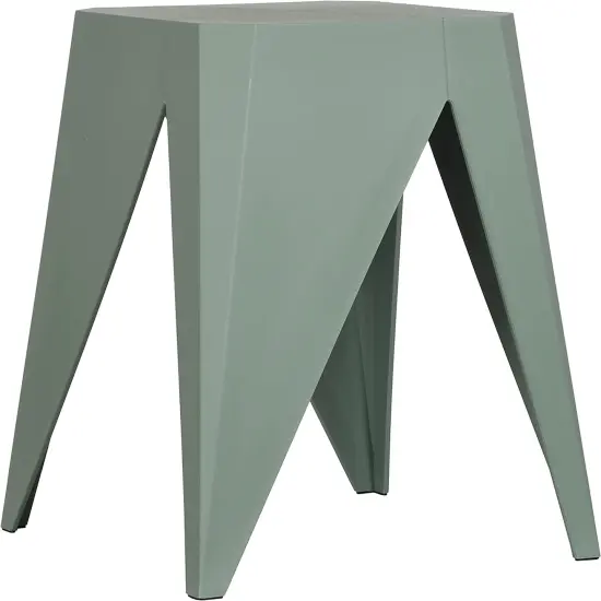 ISL Furnishings InterSpaceLiving Zuho Multi-USe Stool (2, Smoke Green) {3}