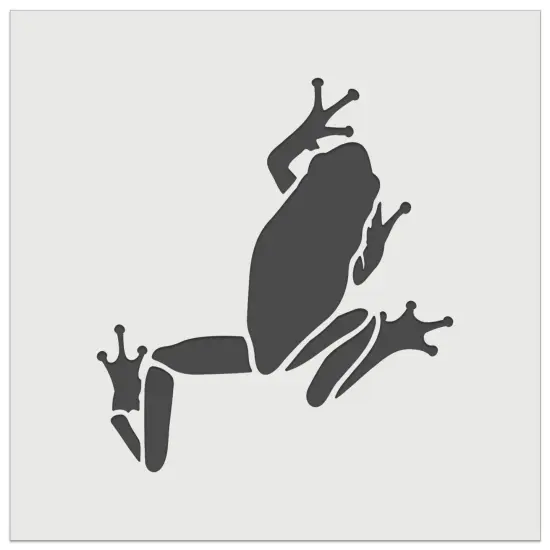 Climbing Tree Frog Wall Cookie DIY Craft Reusable Stencil {2}