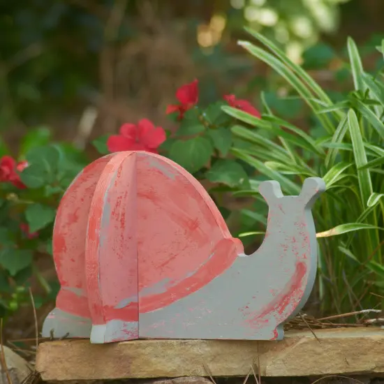 Unfinished Slotted Snail - Set of 3 {3}