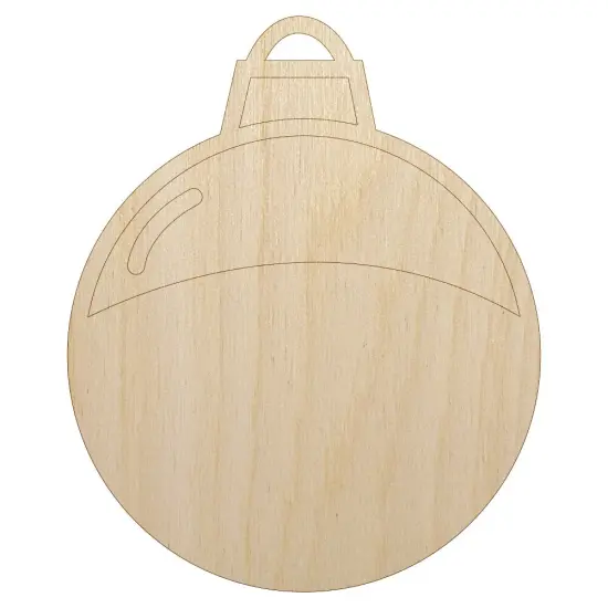 Fishing Float Bobber Unfinished Wood Shape Piece Cutout for DIY Craft Projects {1}
