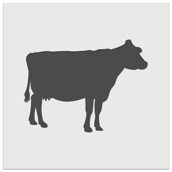 Solid Cow Farm Animal Wall Cookie DIY Craft Reusable Stencil {7}