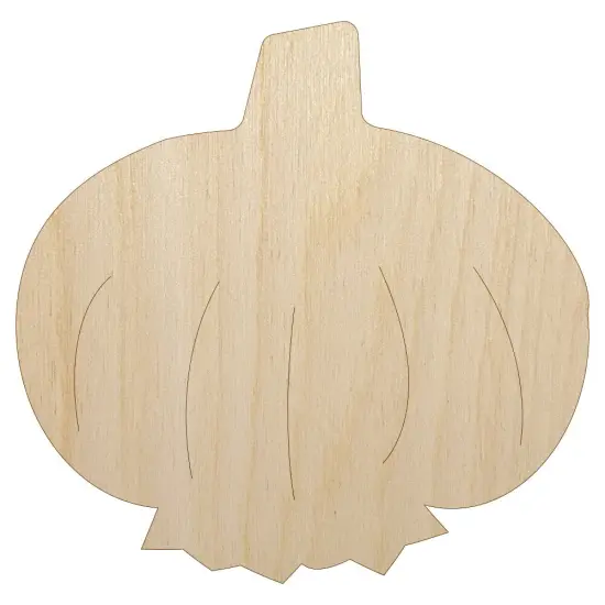 Garlic Doodle Unfinished Wood Shape Piece Cutout for DIY Craft Projects {7}
