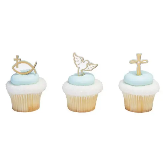 Spiritual Icons DecoPics&reg; Cupcake Decoration, 12ct {2}