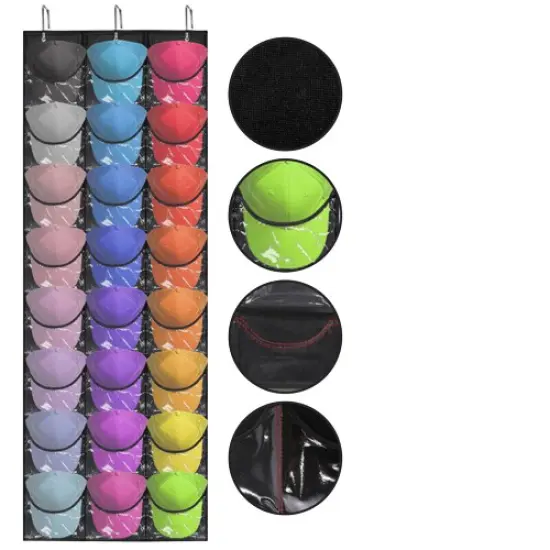 Kitcheniva Hats Rack Organizer Wall Storage {2}