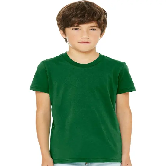 BELLA + CANVAS&reg; Youth Jersey Crewneck Short Sleeve Tee - 3001Y Kelly {1}