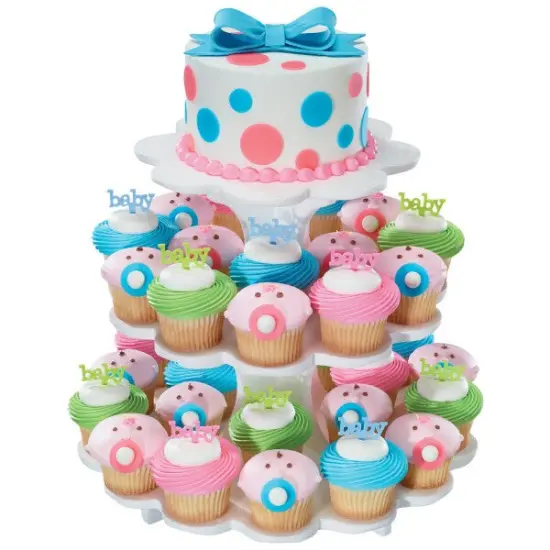 Baby DecoPics&reg; Cupcake Decoration, 12ct {2}
