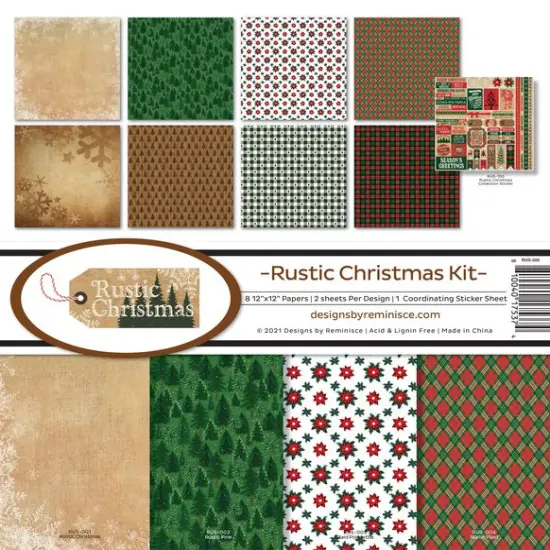 Reminisce Rustic Christmas Collection Kit {1}