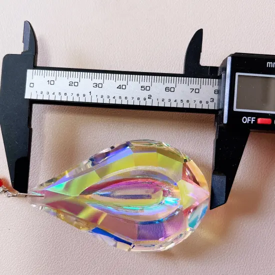 Flower of Life Suncatcher, Silver Hanging Crystal Wind Chimes, Tree of Life Chakra Crystal Glass Angel Sun Catcher with Iris Effect for Home Garden Decoration Christmas Wedding Gift {8}