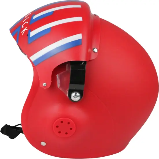 Adult's Air Force Combat Pilot Red Maverick Helmet Costume Accessory {3}