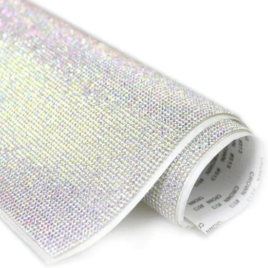 Kitcheniva Round Rhinestone Stickers Sheet Self Adhesive DIY Mixed color {2}