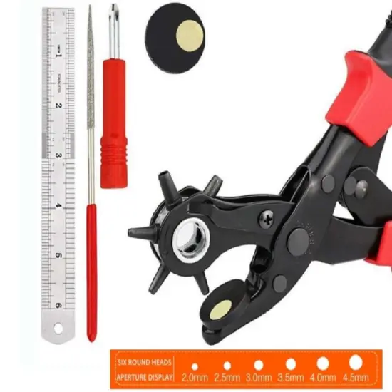 Kitcheniva 10" Heavy Duty Leather Hole Puncher {2}