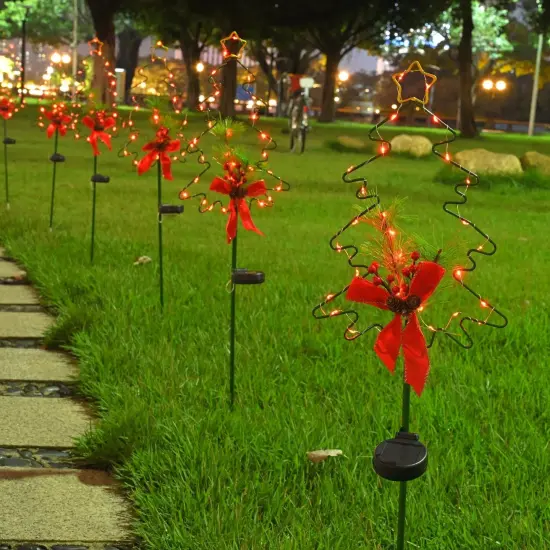 Christmas Tree Solar Stake Light {3}