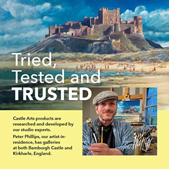 24 x 12 ml Watercolor Paint Tube Set | Value for Adult Artists | Quality, Intense Colors | Just Squeeze The Tube, Mix with Water and Get Creative | in Delightful Presentation Box {2}