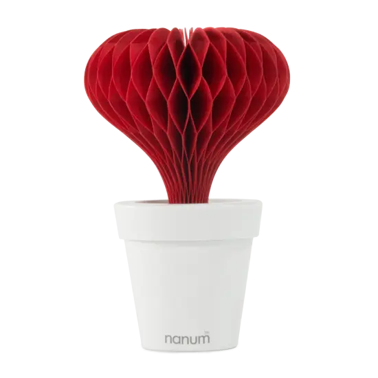 Heart Non-Electric Personal Humidifier in Red {1}