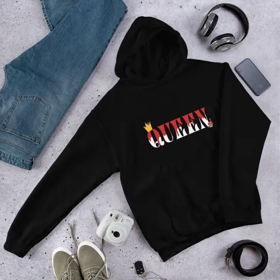 Red Queen Unisex Hoodie {2}