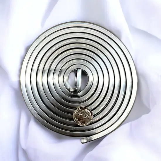 3/16 Round U Lead Came - Flat Sides, Round Bottom [RU-80]-12ft {2}