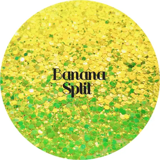 Polyester Glitter - Banana Split by Glitter Heart Co.&trade; {1}