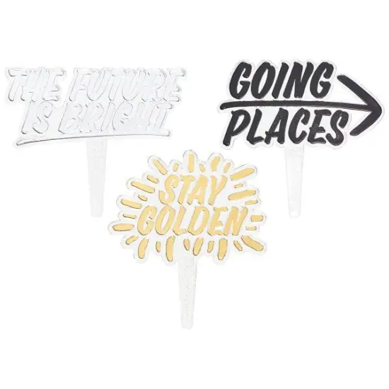 Bright Inspiration DecoPics&reg; Cupcake Decoration, 12ct {2}