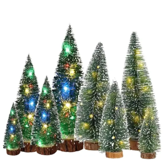 Kitcheniva Tabletop Mini Christmas Tree With LED Lights - Warm White {2}