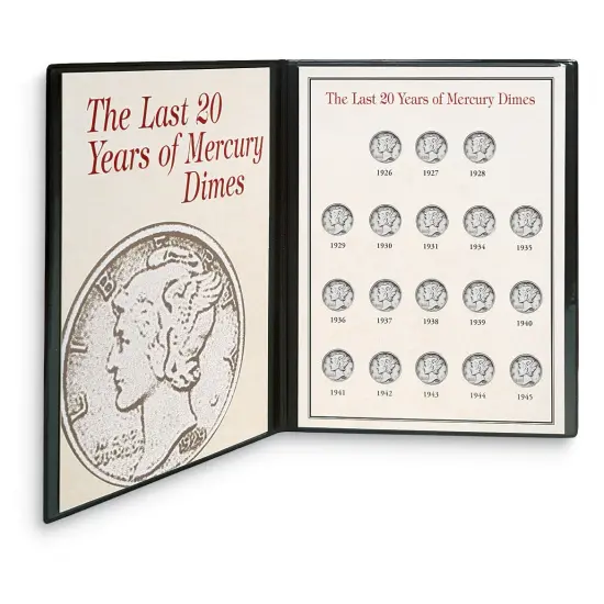 Last Twenty Years of Mercury Dimes {1}